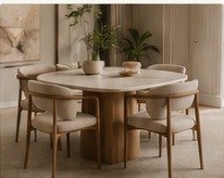 Linha Domus com mesa e cadeiras